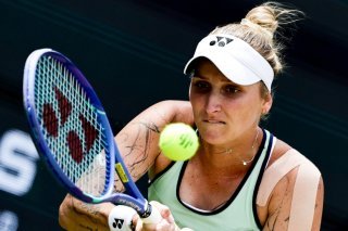 Marketa Vondrousova a sorti le grand jeu samedi à Berlin KEYSTONE/EPA/FILIP SINGER